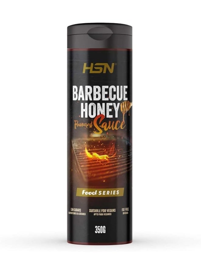 أتش أس أن صلصة باربيكيو بالعسل الصحية من HSN - 0% دهون، 100% نكهة - من HSN | 350 غرام | قليلة السكريات والسعرات الحرارية | استخدام محدود للمواد المضافة | غطاء مانع للتسرب | مناسبة للنباتيين، وأنظمة الكيتو، والأنظمة الغذائية الخالية من الغلوتين - Image 1